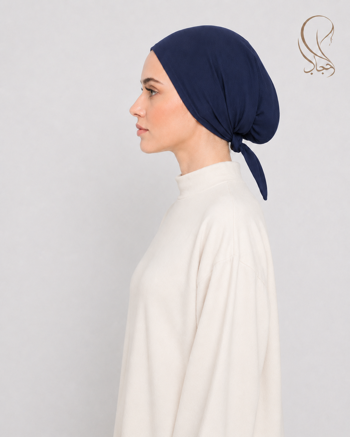Bonnet sous hijab en satin anti-glisse | HijabFlow Satin Cap™