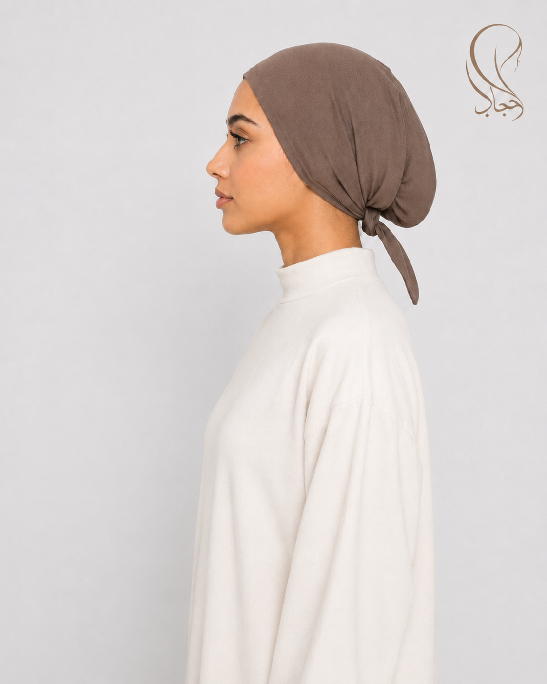 Bonnet sous hijab en satin anti-glisse | HijabFlow Satin Cap™